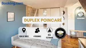 Image of Duplex Poincaré - Proche Hôtel de Ville - 4 pers
