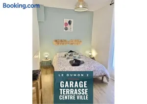 Image of LE DUMON 2 - T2 avec GARAGE - TERRASSE - WiFi - Gare à 200m