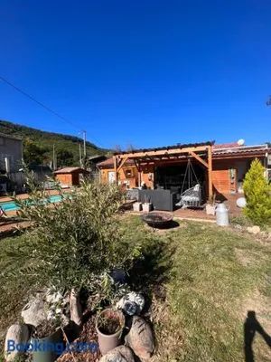 Image of Maison en bois , plein pieds,piscine privative
