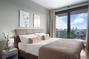 Image of SHS HOMES-LUXE HIGHRISE, 2 BEDROOMS, KITCHEN, FREE PARKING, STUNNING VIEW, LARGE TARRASSE, Workspace