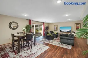 Image of Charming 3-bedroom 1 bath basement nook with backyard view and gazebo