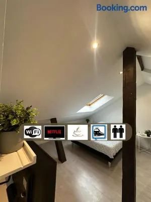 Image of # Le 5 # Beau Studio rénové, tout équipé, au calme, Mulhouse centre