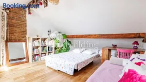 Image of Master and kids bdrs separated from rest of the house