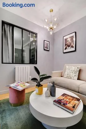 Image of Bastille - Cosy design 1BR / 4P apartment