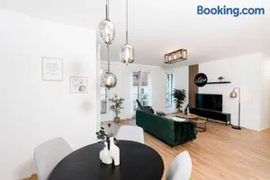 Image of koCASA-Apartments 01, City-Center Böblingen, Stellplatz, Balkon, Waipu-Tv