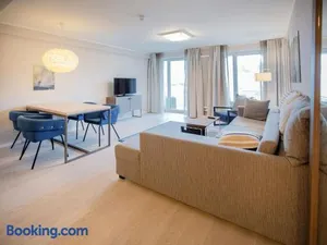 Image of Dünenresidenz Prora - Ferienwohnung mit Meerblick, 2 Schlafzimmern, Balkon und Sauna NP-103