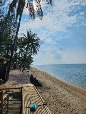Image of A Little Bungalows By Beach