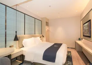 Image of Echarm International Hotel Canton Tower Pazhou Convention and Exhibition Center Lujiang Subway Metro Branch - Free Shuttle Bus to Canton Fair Complex During Canton Fair Period