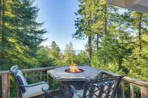Image of Coastal Norcal Sanctuary w/ Ocean & Redwoods Views