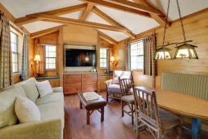 Image of Fire Pit + Lake Access: Cabin Retreat in Heflin