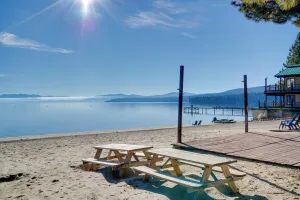 Image of Grill & Beach Access: Cabin in Tahoe Vista!