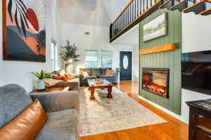 Image of Riverfront Cuero Vacation Home w/ Spacious Deck!