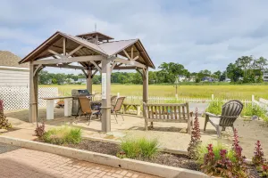 Image of Bright Milford Beach House w/ Outdoor Shower