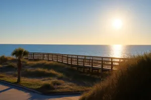 Image of Beach 5 Villas on Amelia Island steps to the Ocean