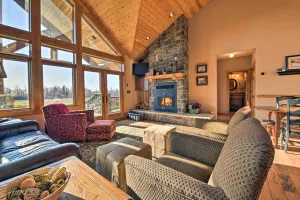Image of North Shore Cabin with Fire Pit By Gooseberry Falls!