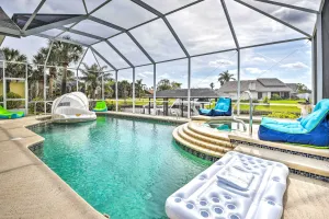 Image of Waterfront Palm Coast Vacation Rental with Pool!