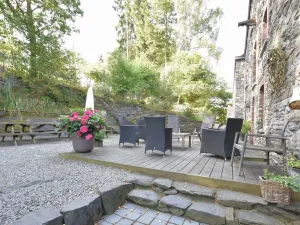 Image of Renovated Mill in Bastogne Near Waterfall