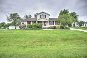 Image of Irish Hills Farmhouse w/ Furnished Deck & Playset