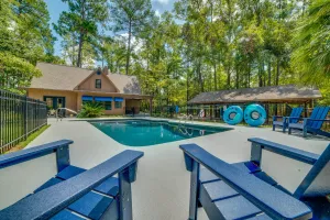Image of Stunning Valdosta A-frame Home With Private Pool!