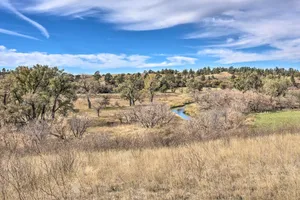 Image of Secluded Belle Fourche Cabin Group Friendly!