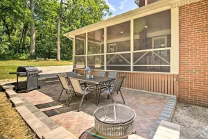 Image of Sun-Lit Lake Geneva Sanctuary with BBQ Patio!