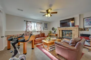 Image of Loveland Home w/ Private Hot Tub + Wood Fireplace!