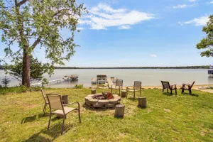 Image of Private Beach & Dock: White Sand Lake Retreat!