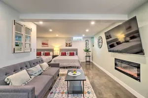 Image of 1 Mi to Riverwalk Downtown Reno Studio with Patio!