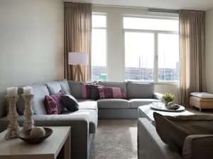 Image of Modern Apartment Overlooking the Harbor