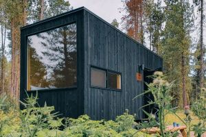 Image of Postcard Cabins Blake Brook