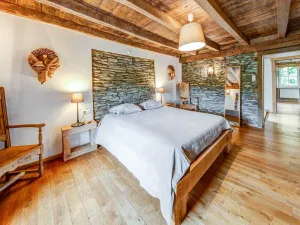 Image of Beautiful Home in Leglise With a Garden and Pond