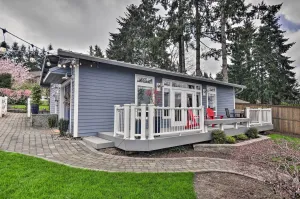 Image of Travelers Retreat Studio with Patio and Yard!