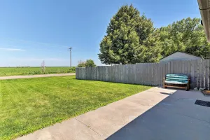Image of Elwood Townhome with Patio - 7 Mi to Johnson Lake