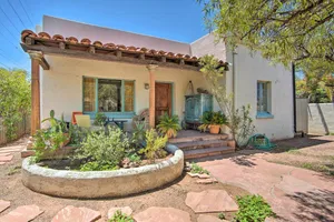 Image of Tucson Historic Home Fenced Yard and Desert Views!