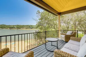 Image of Chic Burnet Home on Lake Buchanan w/ 2 Fireplaces!