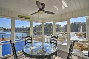 Image of Carolina Lakes Family Home with Pool, Kayaks and Dock!