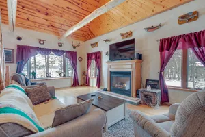 Image of Lakefront Rhinelander Retreat w/ Private Hot Tub!