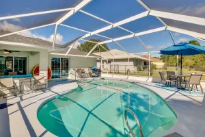 Image of Palm Coast Home w/ Heated Pool: 3 Mi to Beach!