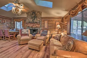 Image of Family and Pet Friendly Rustic Lakeside Cabin