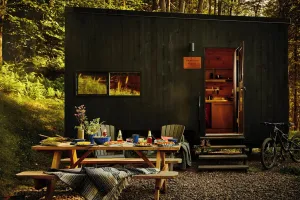 Image of Postcard Cabins Blake Brook