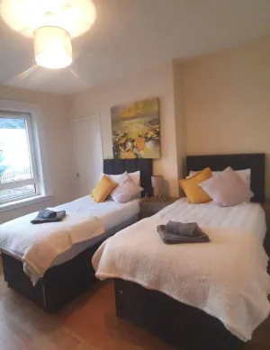 Image of Two Bedroom Apartment by Klass Living Serviced Accommodation Airdrie - Nicol Apartment With WiFi & Parking