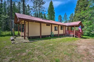 Image of Cute Donnelly Cabin in the Woods with Fire Pit!