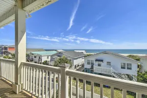 Image of Coastal Retreat with Double Deck and Ocean Views!