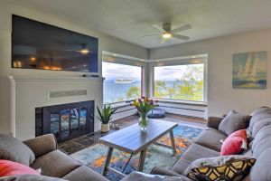 Image of Chic Port Angeles Home with Oceanfront Balcony!