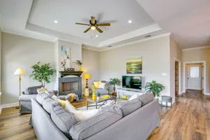Image of Covered Patio & Yard: Texas Escape in Keene