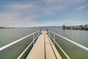 Image of Waterfront Lakeport Rental Home with Private Dock!