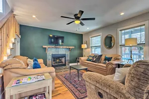 Image of Downtown Brevard Retreat With Fire Pit & Deck!