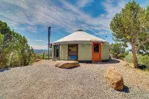 Image of Mountainside Yurt w/ Views < 3 Mi to Black Canyon!