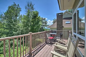 Image of Spacious Ski-inandOut Black Mountain Home with Deck!