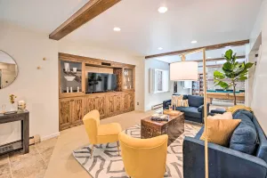 Image of Luxe Garden-level Apartment w/ Sauna & Gym!